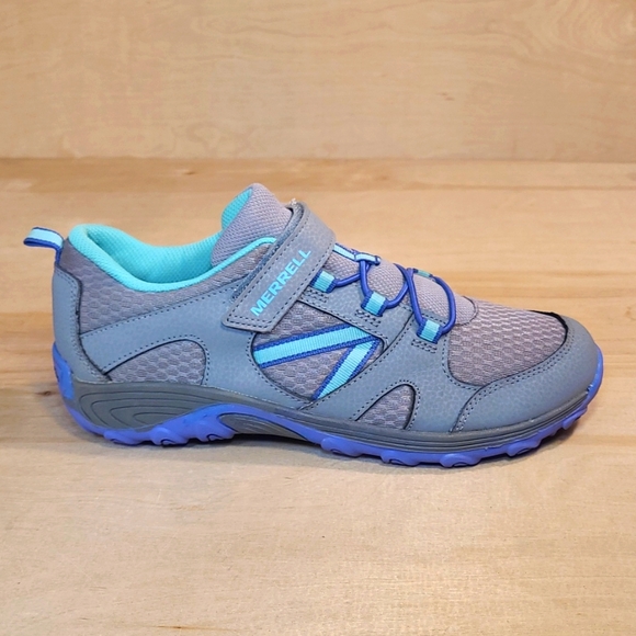 Merrell Outback Gray Purple Hiking Shoes - Picture 1 of 10